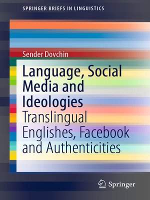 cover image of Language, Social Media and Ideologies